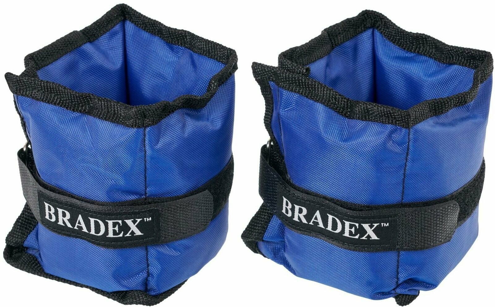 Утяжелители для рук и ног Bradex SF 0742, 2 шт.*1,5 кг, синие, полиэстер - фото №3