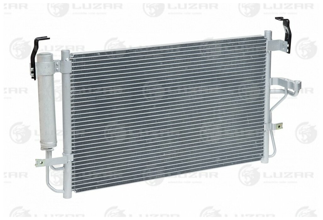 Радиатор кондиц. с ресивером для а м Hyundai Elantra (XD) (00-) Luzar LRAC 08D2