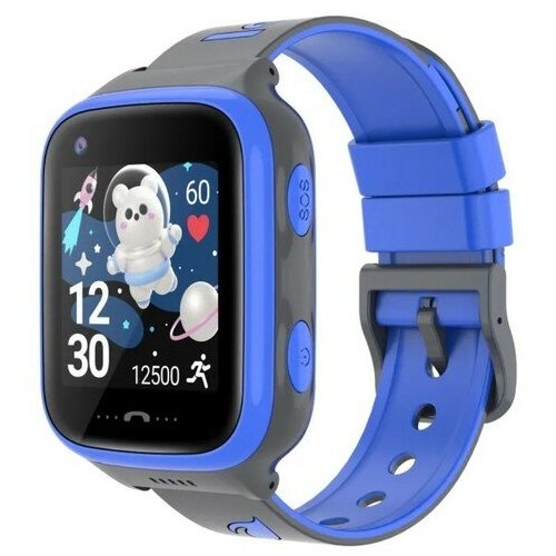 Детские смарт-часы Leef Starlight 4G GPS геозоны температура тела звонки SOS синие 857900₽