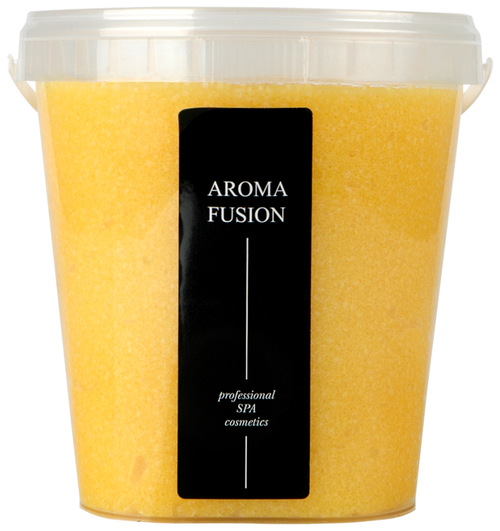 Aroma Fusion Соляной скраб для тела Облепиха, 1000 мл, 1000 г