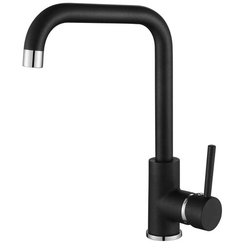 Смеситель для кухни AquaSanita Mirrus 5063 601 black metallic