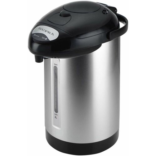 Термопот Supra TPS-3002 черный и серебристый 712500₽