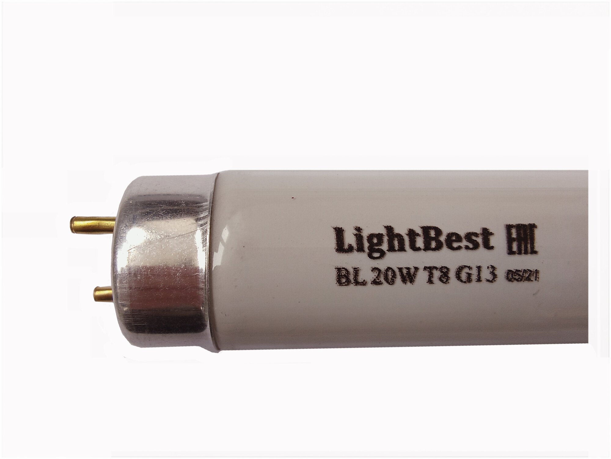 Лампа инсектицидная в ловушки для насекомых LightBest BL 20W T8 G13 355-385nm L=579mm, 700909004