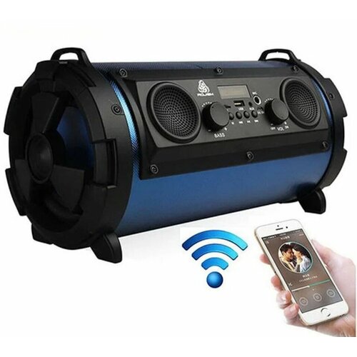 Беспроводная колонка Rojem HBPC1602 с подсветкой синий 380000₽