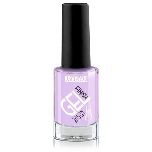 LUXVISAGE LUXVISAGE Лак для ногтей GEL finish, 9 мл, 2 лаванда