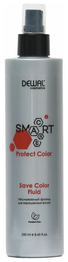 Dewal Cosmetics SMART CARE Protect Color Несмываемый флюид для окрашенных волос, 250 мл, аэрозоль