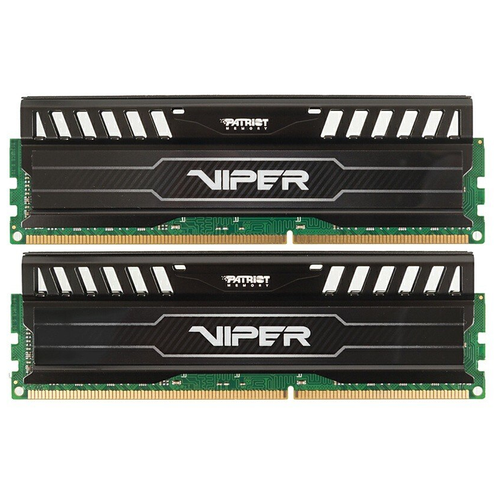 Оперативная память Patriot Memory VIPER 3 16 ГБ (8 ГБ x 2 шт.) DDR3 DIMM CL9 PV316G160C9K оперативная память patriot memory viper 3 4 гб ddr3 1600 мгц dimm cl10 pv34g160c0