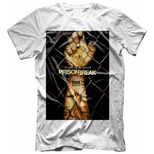 фото Футболка побег, prison break №6, 36, рост 128-134 migom
