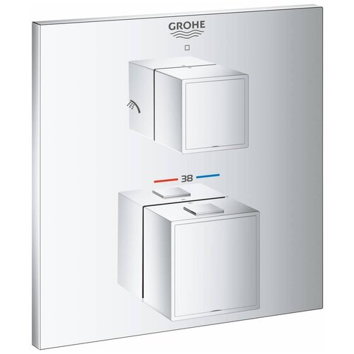 Внешняя панель термостата для душа Grohe Grohtherm Cube 24154000