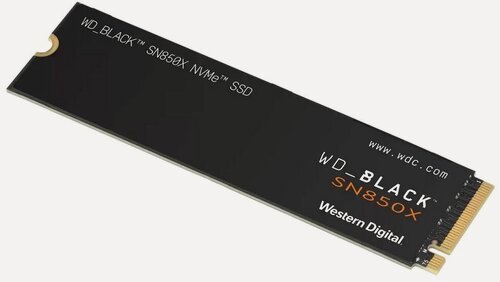 Изображение товара Внутренний диск SSD Black SN850X, NVMe, 7300/6600MB/s, IOPs 1200000/1100000, TBW 1200 10 (891408)