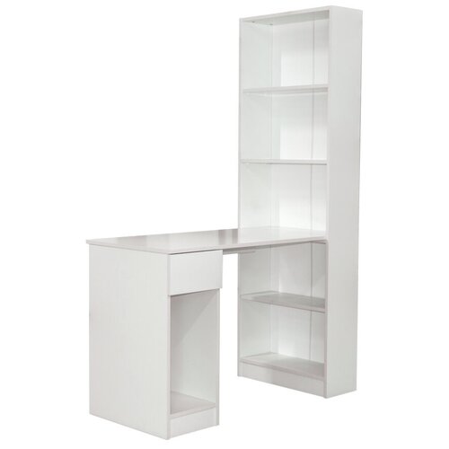 Шкаф комбинированный Mobi Лайт 10.01 (Стол письменный) Белый