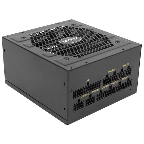 Hiper блок питания Блок питания HPB-750FMK2 80+ gold 24+4+4pin APFC 120mm fan 6xSATA Cab Manag RTL