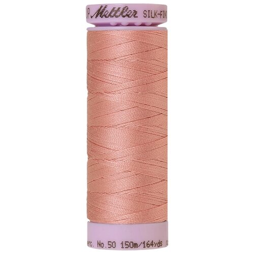 нить для машинного квилтинга silk finish cotton 50 150 м 100% хлопок 0637 antique pink 9105 0637 Нить для машинного квилтинга SILK-FINISH COTTON 50, 150 м 100% хлопок 0637 Antique Pink ( 9105-0637 )