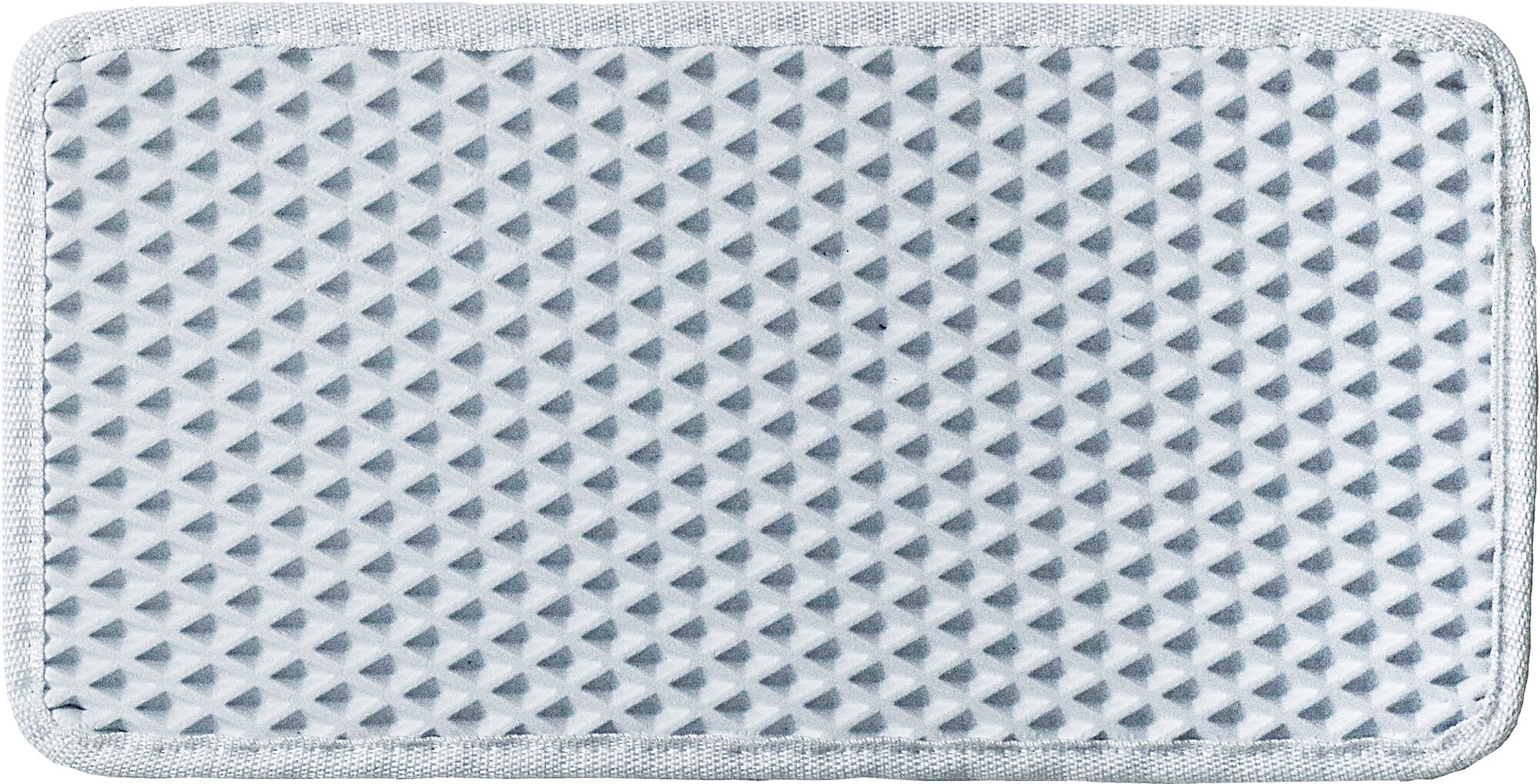 фото Коврики из EVA материала ромб белый/белый 20*40см