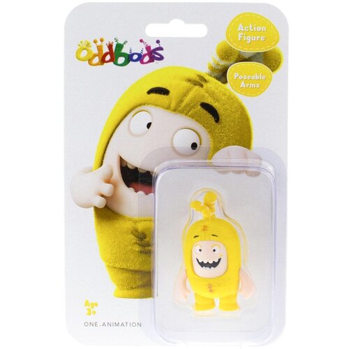 Фигурка Oddbods (Чуддики) в блистере, Баблз, 5,5 см