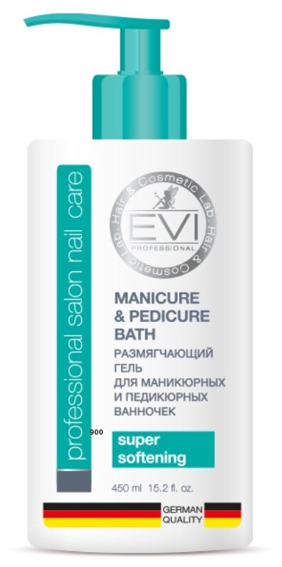 EVI professional Размягчающий гель для маникюрных и педикюрных ванночек, 450 мл