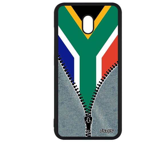 фото Чехол для redmi 8a, "флаг южной африки на молнии" патриот страна utaupia