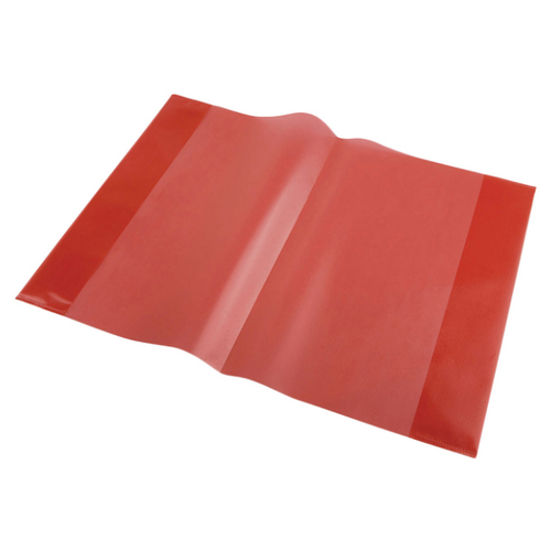 Набор обложек для тетрадей А4 Panta Plast 05-0067-5 95 мкм (303х436 мм) красная, 5 шт. (6 уп)