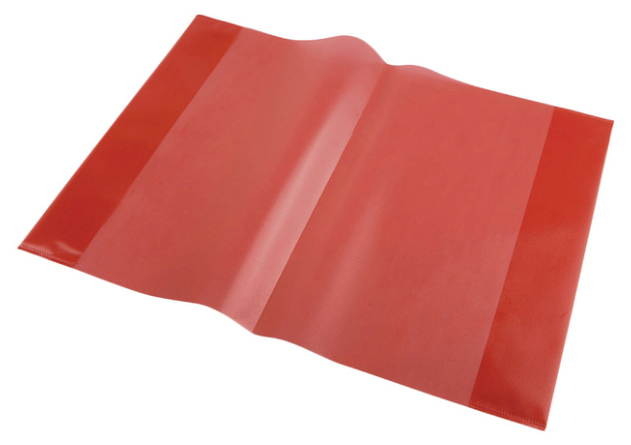Набор обложек для тетрадей А4 Panta Plast 05-0067-5 95 мкм (303х436 мм) красная, 5 шт. (6 уп)