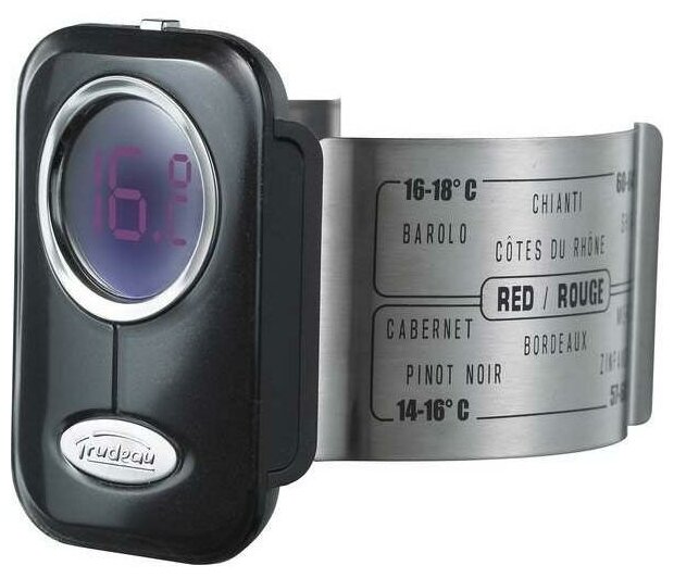 Термометр цифровой для вина внешний (браслет) Trudeau