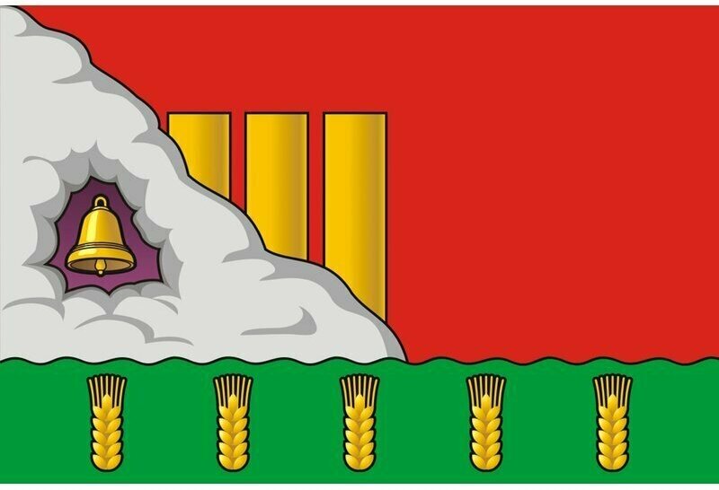 Флаг Подгоренского городского поселения. Размер 135x90 см.