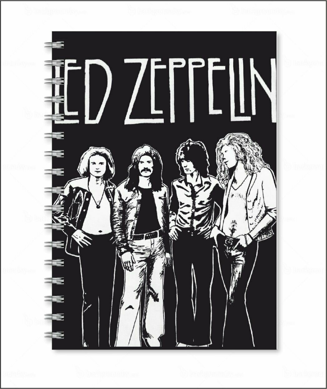 Тетрадь Led Zeppelin - Лед Зеппелин № 1