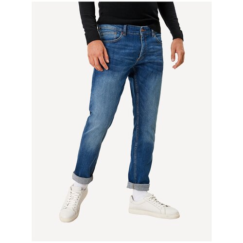 фото Джинсы мужские, q/s designed by s.oliver, артикул: 520.11.899.26.180.2005800, цвет: синий (код цвета 56z6), размер: 29 q/s by s.oliver