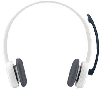 Гарнитура компьютерная Logitech Stereo Headset H150, white