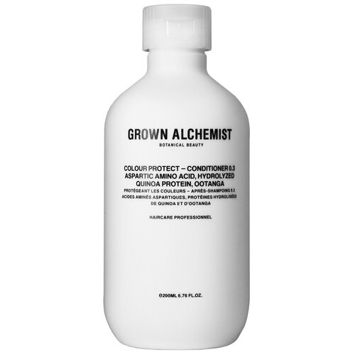 Grown Alchemist кондиционер для волос Colour Protect 0.3 защита цвета, 200 мл шампунь для волос grown alchemist colour protect large белый размер one size