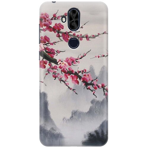 фото Re:pa накладка transparent для asus zenfone 5q / 5 lite zc600kl с принтом "сакура"