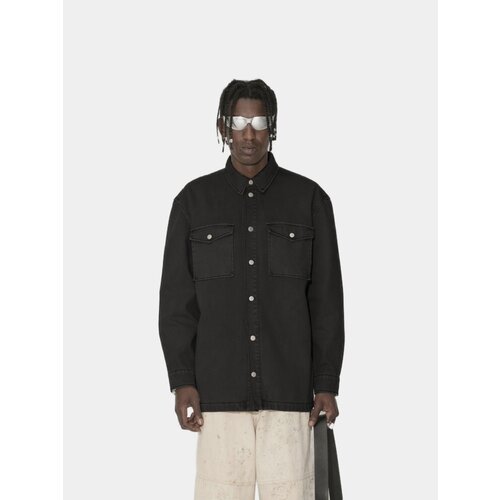 Овершот Han Kjøbenhavn Boxed Overshirt, черный, 50