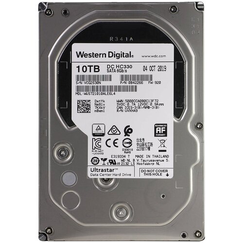 Жесткий диск HGST Ultrastar DC HC330 10 Tb жесткий диск hdd hgst sata ultrastar 4tb hus726t4tale6l4