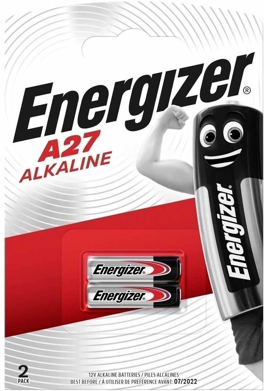 Батарея Energizer A27 12V Alkaline 2шт.