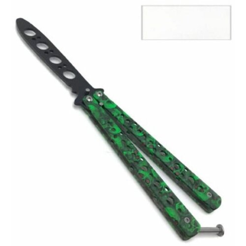 фото Нож тренировочный складной бабочка y46 (10/22.5см) ножи_нови