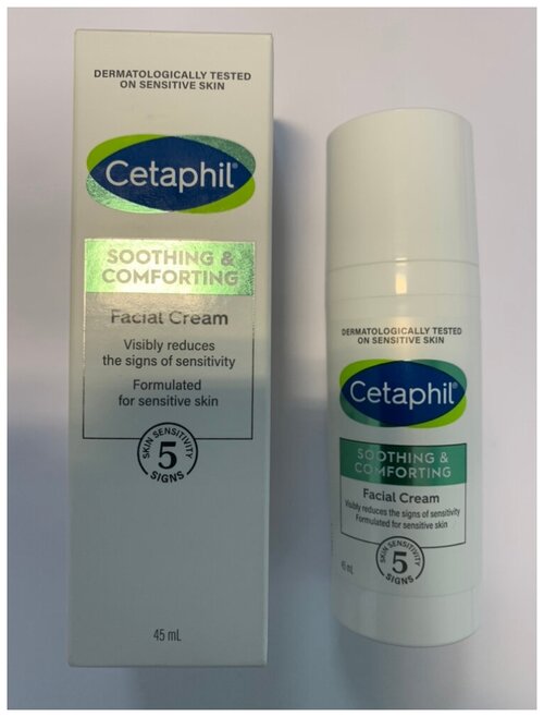 Cetaphil / Четырехмерный крем Soothing & Comforting Facial cream 45 мл