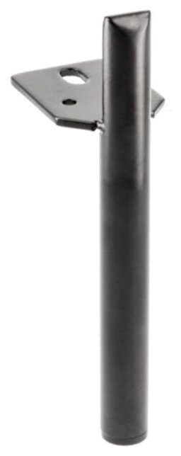Ножка мебельная RONDA h-180мм, черный матовый