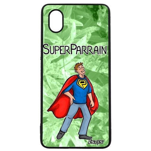 фото Чехол для телефонов galaxy a01, "суперкрестный" смешной комичный utaupia
