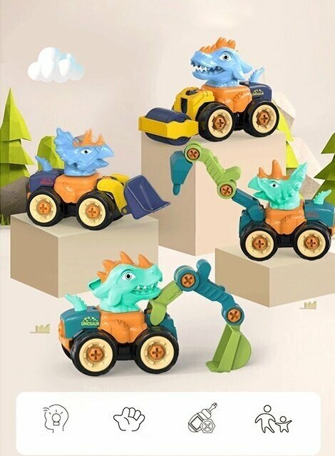 фото Конструктора 4 машинки