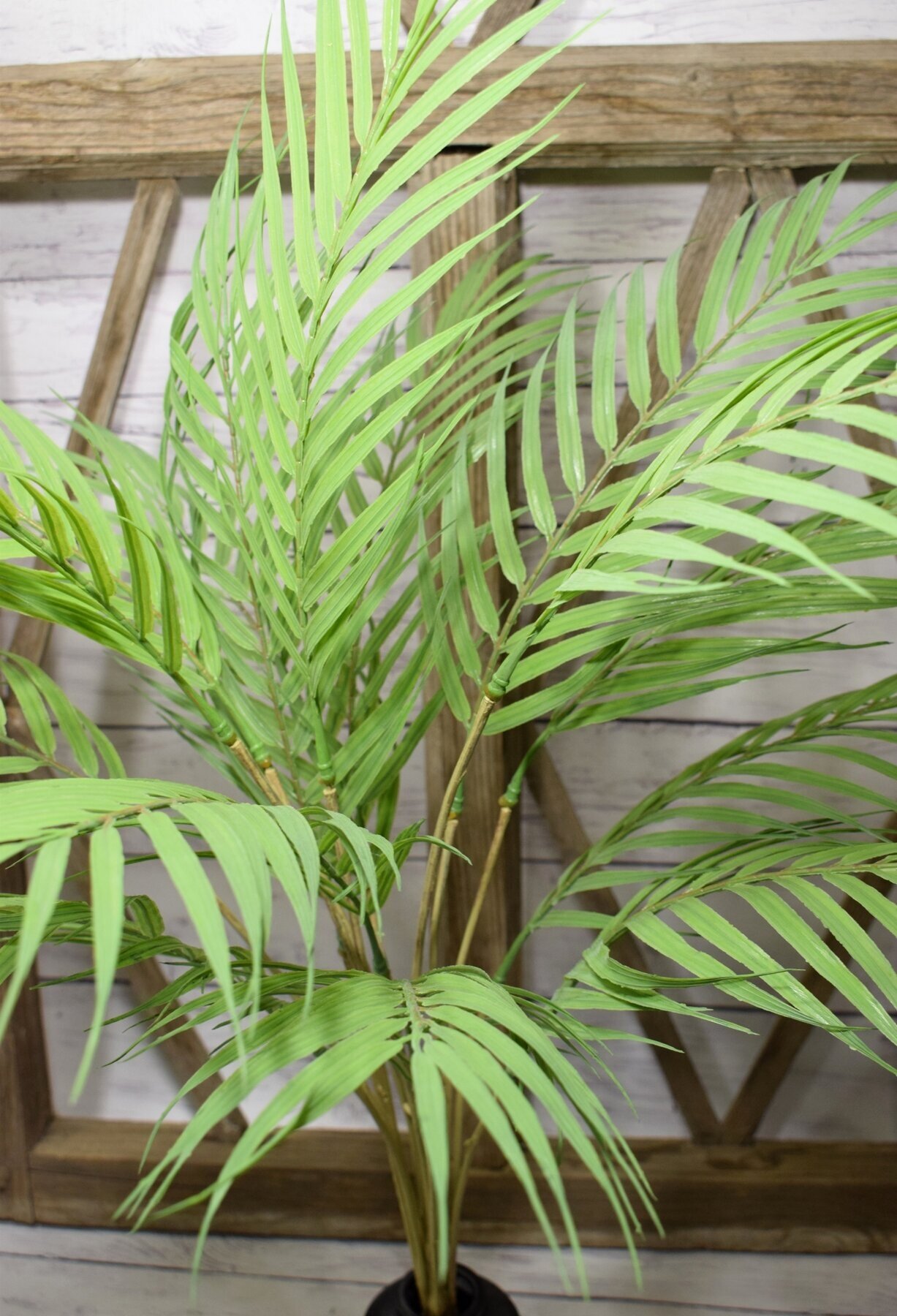 Искусственное растение, пальма искусственная, кустовая, 80 см, 15 веток.