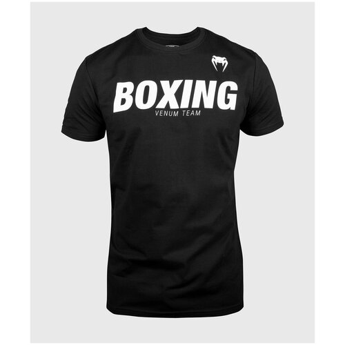 Футболка Venum Boxing VT T-Shirt черная/белая XL