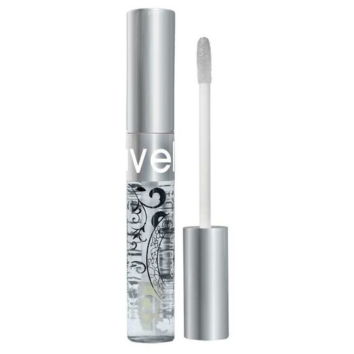Купить Блеск для губ LAVELLE Lip gloss silver тон 00 прозрачный 10 мл, серебристый/бесцветный/прозрачный