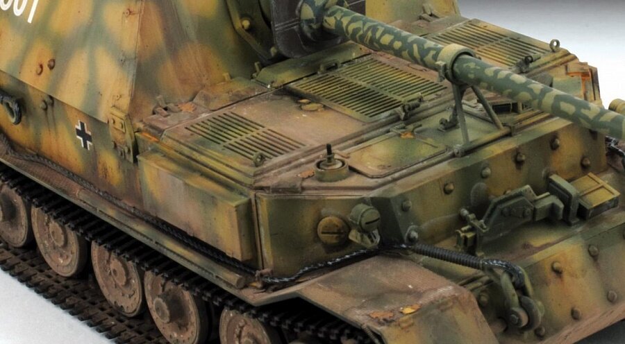 Сборная модель ZVEZDA Немецкий истребитель танков Фердинанд масштаб 1:35 — фото 1