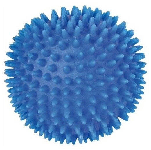 Мячик для собак TRIXIE Мяч игольчатый с пищалкой (3428), red, 1шт. - фотография № 6