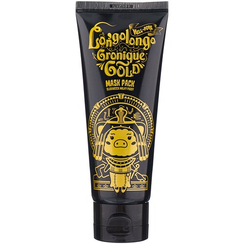 Elizavecca Плёночная маска для лица с коллоидным золотом / Hell-Pore Longolongo Gronique Gold Mask Pack, 100 мл