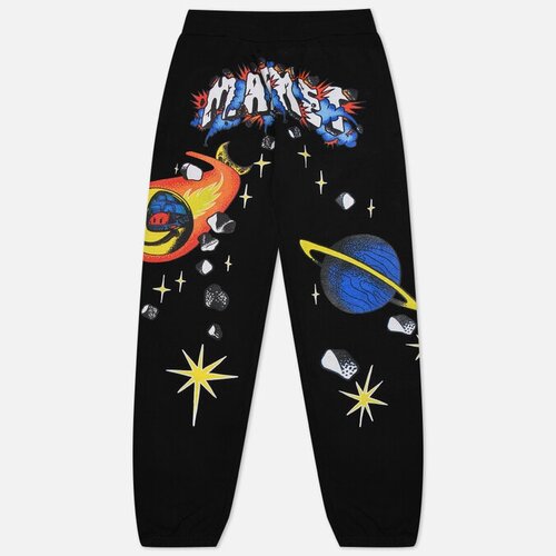 фото Мужские брюки market smiley conflicted чёрный, размер xxl