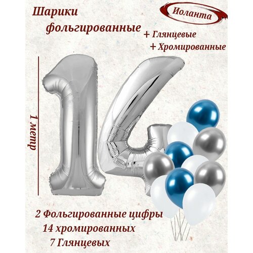 Набор воздушных шаров цифра 