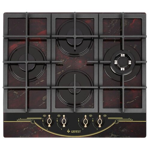 Газовая варочная панель GEFEST ПВГ 2231-01 К55 красный 2149000₽