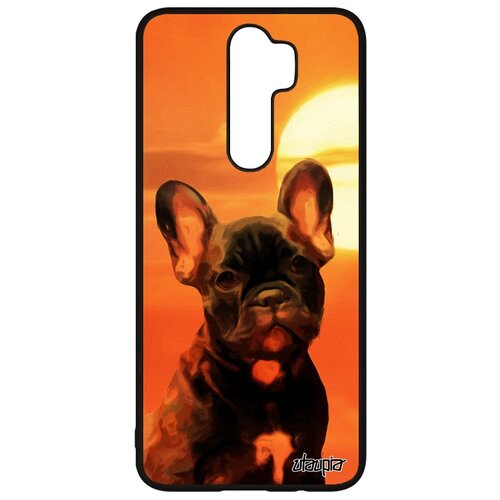 фото Чехол на телефон redmi note 8 pro, "бульдог" щенок зверь utaupia
