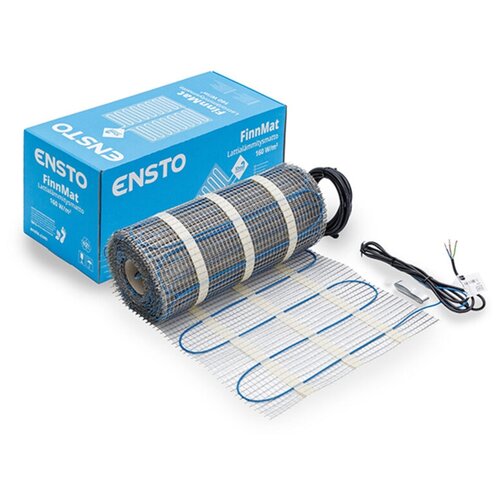 Теплый пол нагревательный мат Ensto FinnMat 10 квм 160 1600 Вт 43686₽