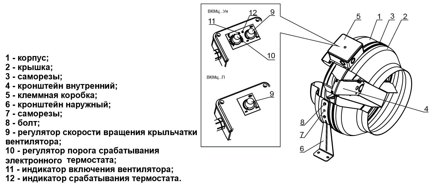 Канальный вентилятор центробежный Vents ВКМц 160 - фотография № 9